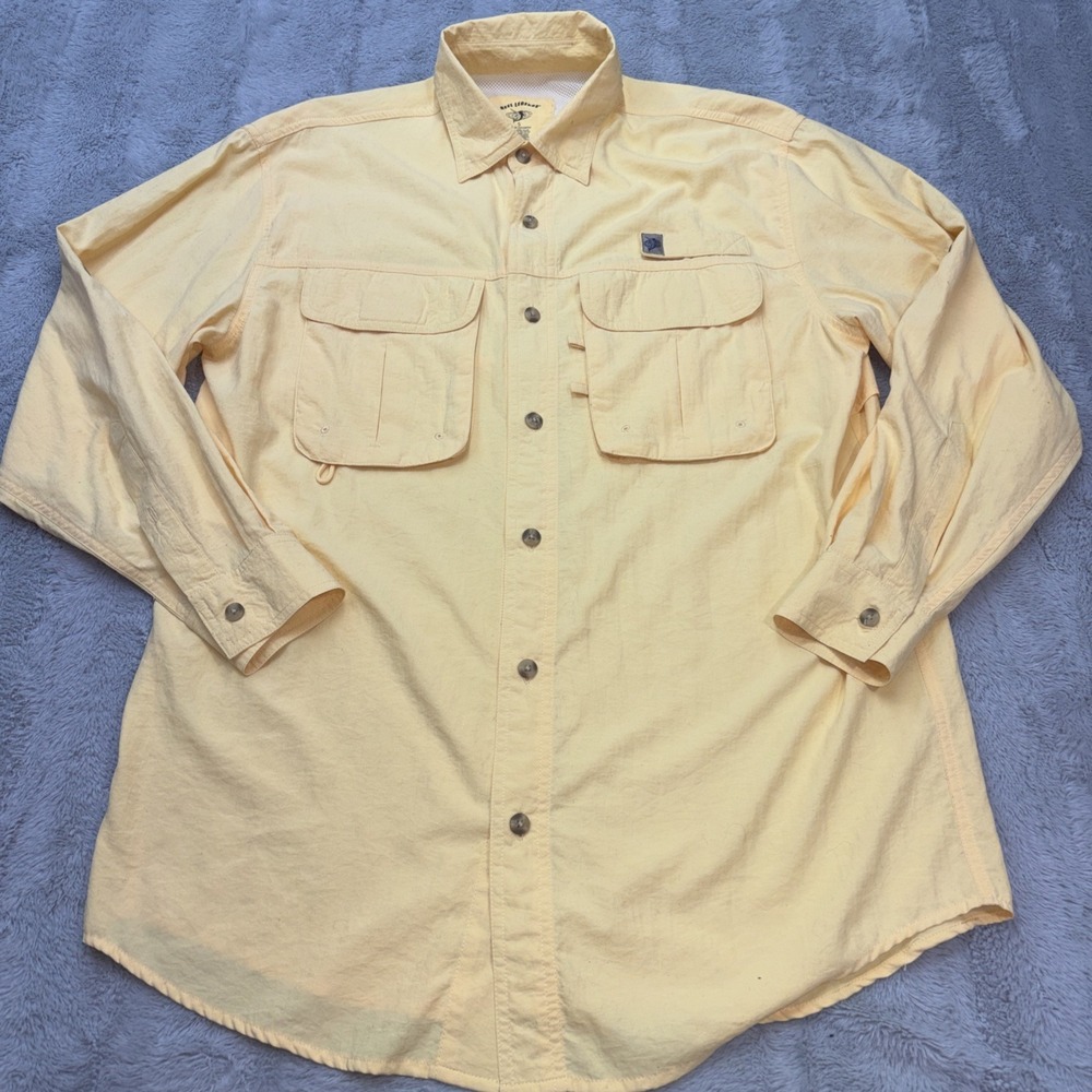 Reel Legends Men's Sm Tactical‎ Fishing Shirt- Vented Long Sleeve (Roll Tab)